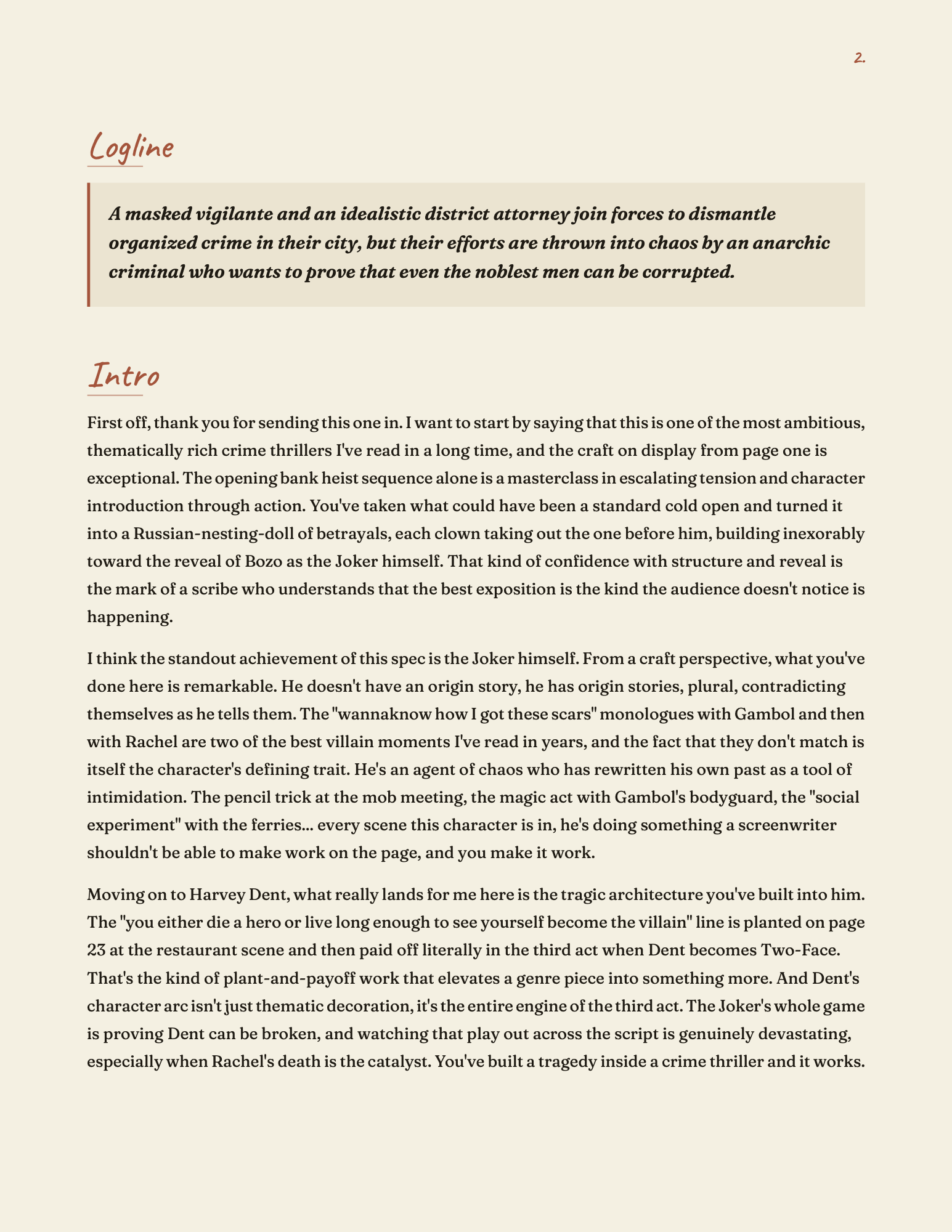 Auteur coverage of The Dark Knight, page 2 of 8