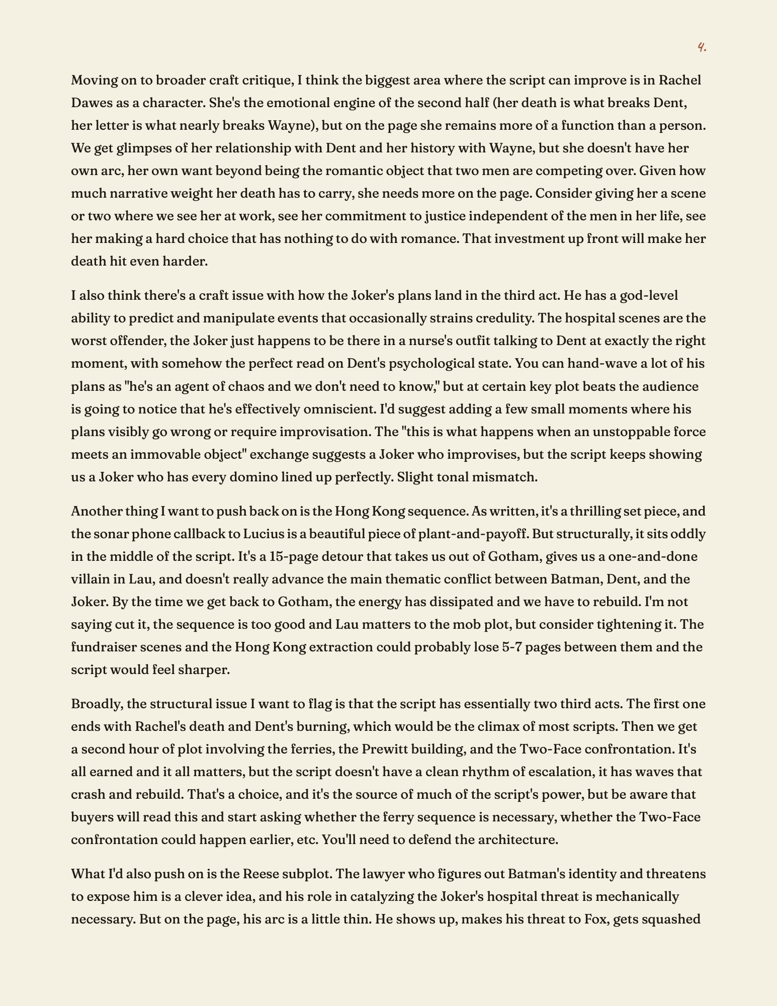 Auteur coverage of The Dark Knight, page 4 of 8
