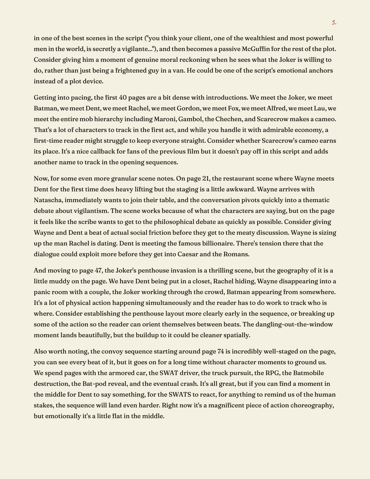 Auteur coverage of The Dark Knight, page 5 of 8