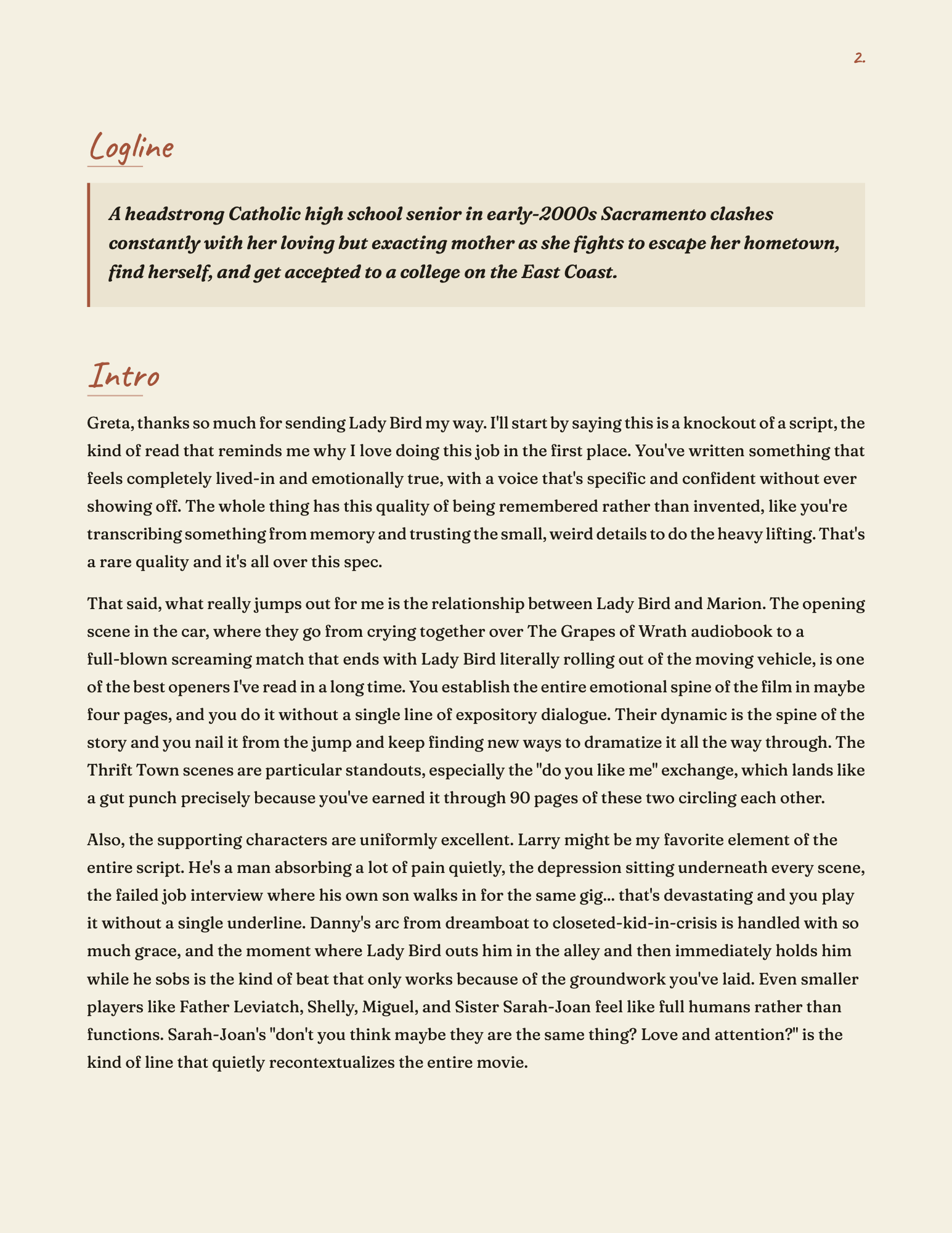 Auteur coverage of Lady Bird, page 2 of 8