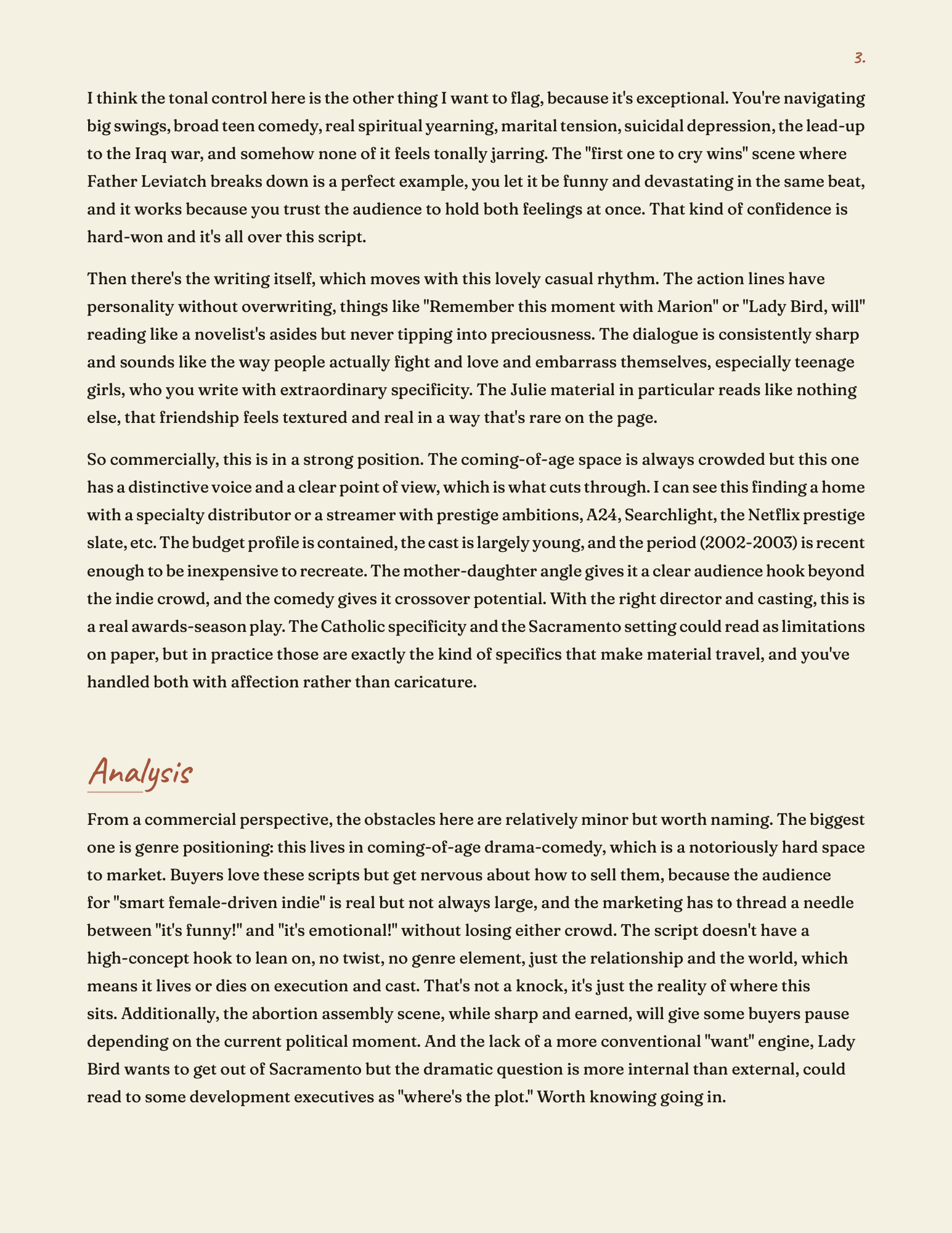 Auteur coverage of Lady Bird, page 3 of 8