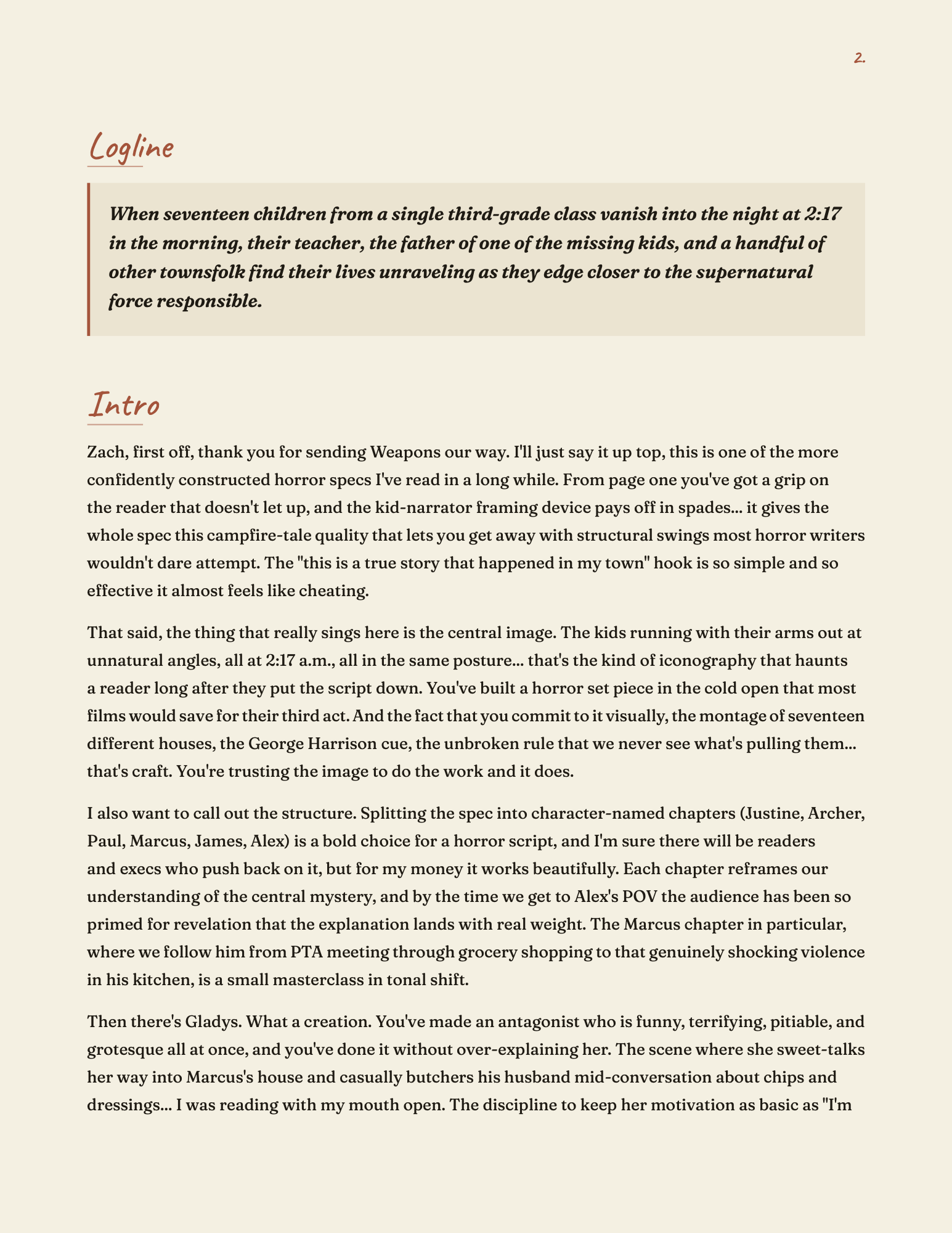 Auteur coverage of Weapons, page 2 of 8